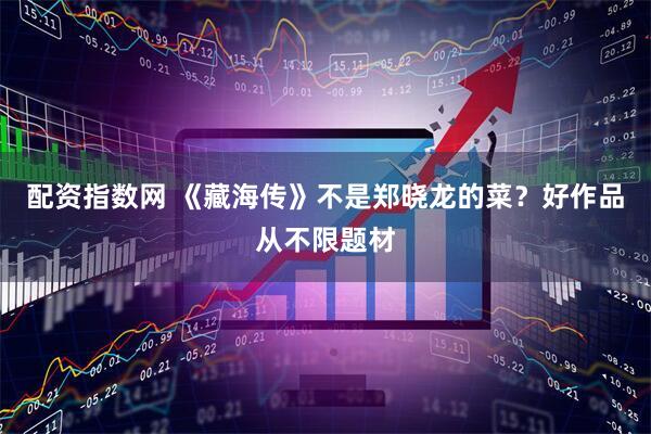 配资指数网 《藏海传》不是郑晓龙的菜？好作品从不限题材